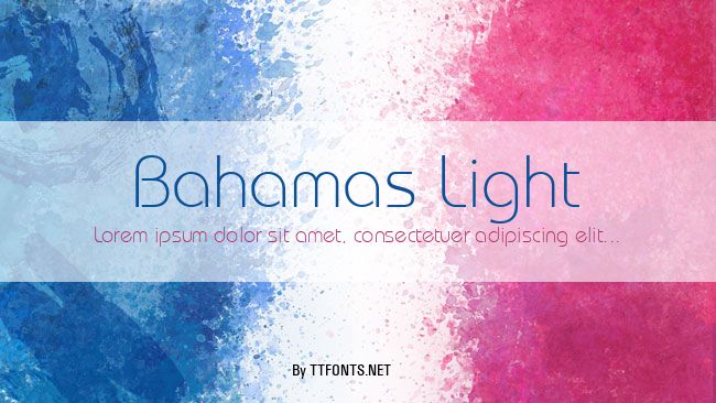 Bahamas Light example